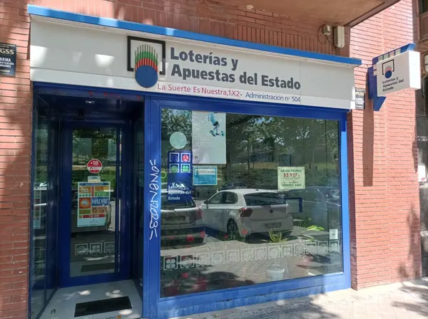 Imagen del punto de venta de Lotería