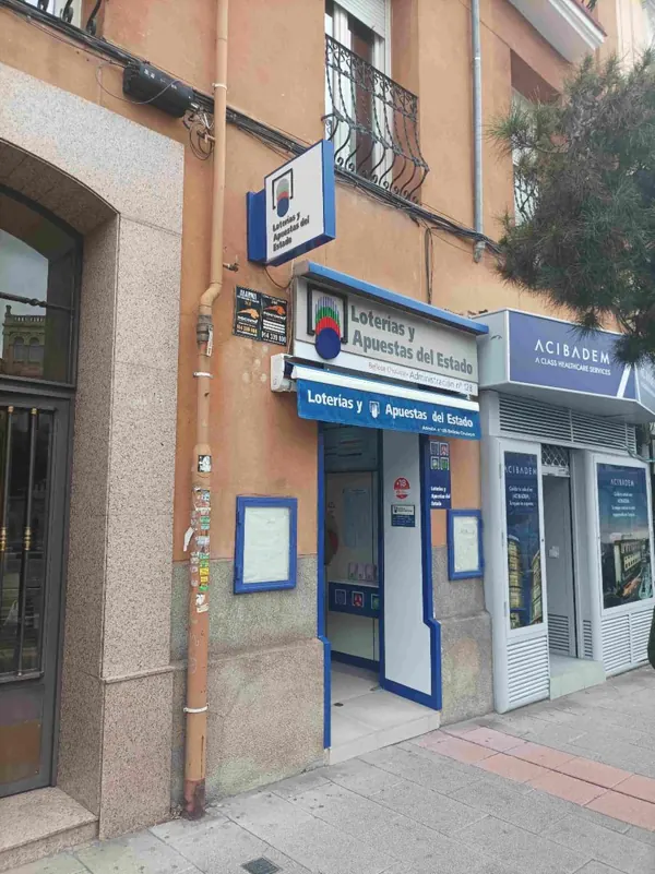 Imagen del punto de venta de Lotería