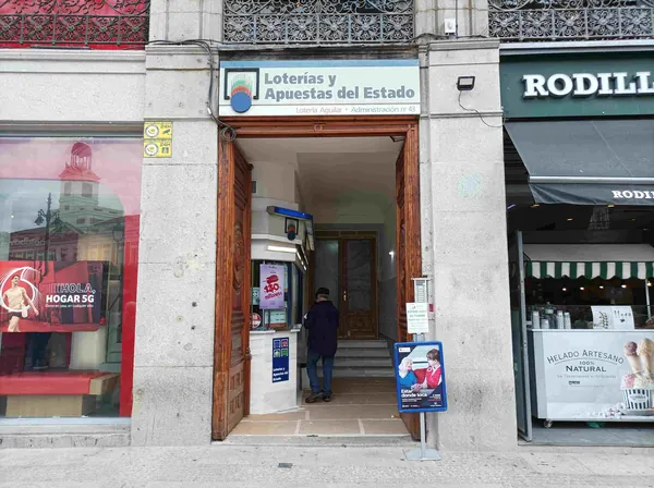 Imagen del punto de venta de Lotería