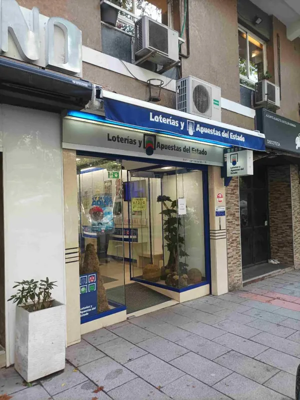 Imagen del punto de venta de Lotería