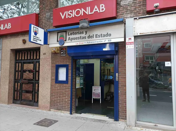 Imagen del punto de venta de Lotería