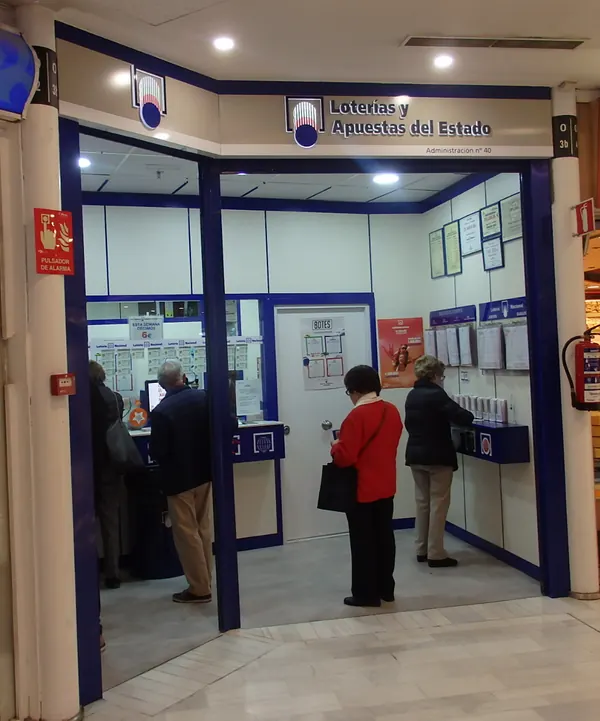 Imagen del punto de venta de Lotería