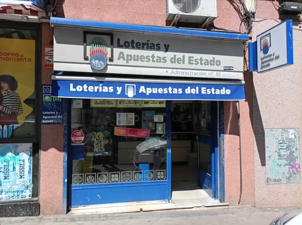 Imagen del punto de venta de Lotería