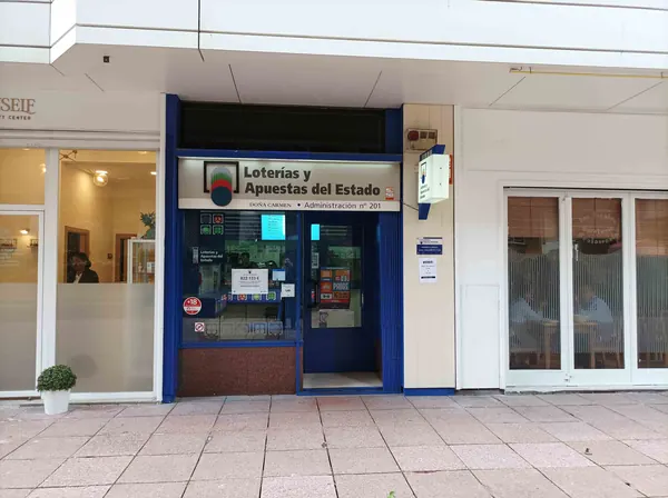 Imagen del punto de venta de Lotería