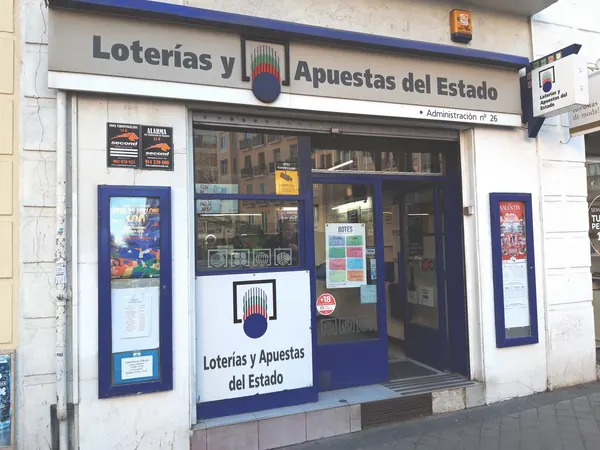 Imagen del punto de venta de Lotería