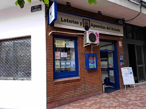 Imagen del punto de venta de Lotería