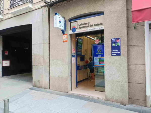Imagen del punto de venta de Lotería
