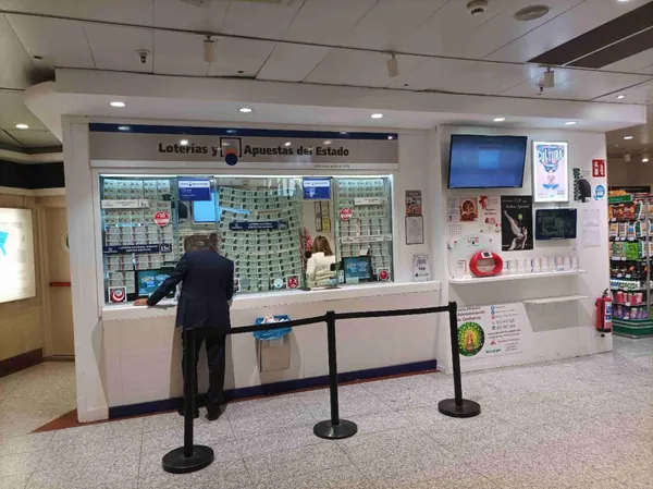 Imagen del punto de venta de Lotería