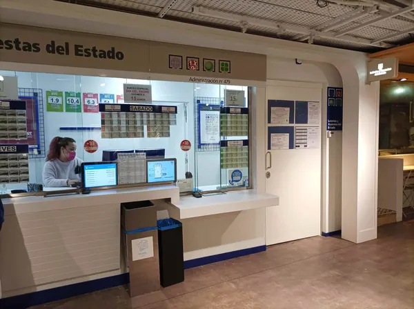Imagen del punto de venta de Lotería