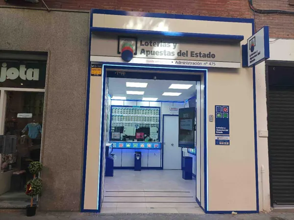 Imagen del punto de venta de Lotería