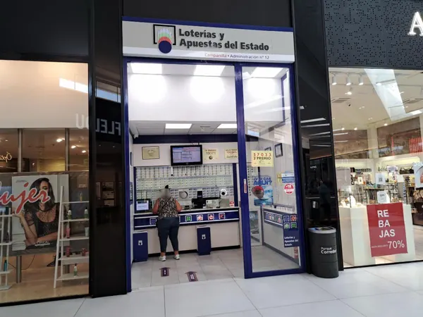 Imagen del punto de venta de Lotería