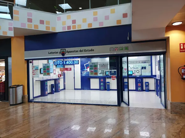 Imagen del punto de venta de Lotería