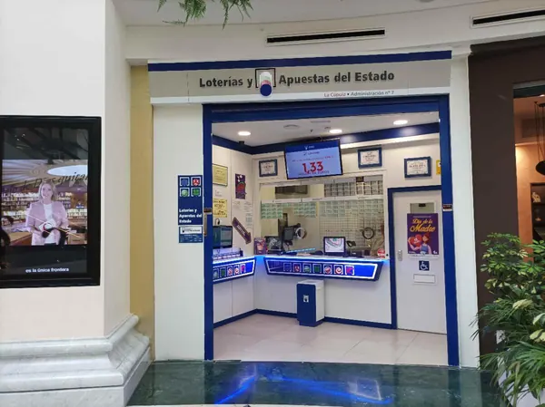 Imagen del punto de venta de Lotería