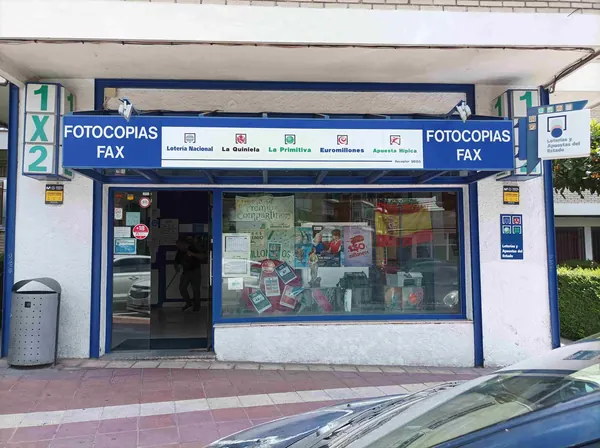 Imagen del punto de venta de Lotería