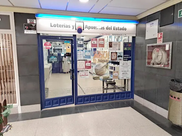 Imagen del punto de venta de Lotería