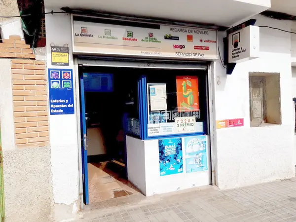 Imagen del punto de venta de Lotería