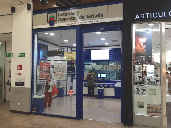 Imagen del punto de venta de Lotería