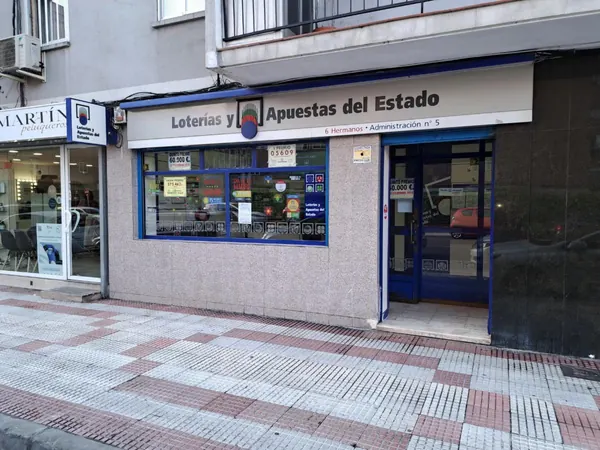 Imagen del punto de venta de Lotería