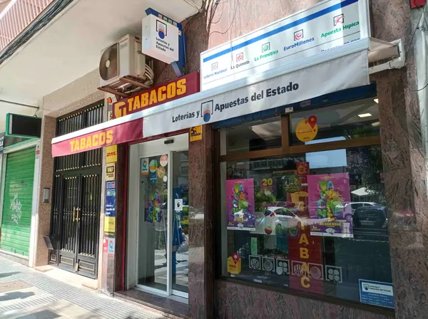 Imagen del punto de venta de Lotería