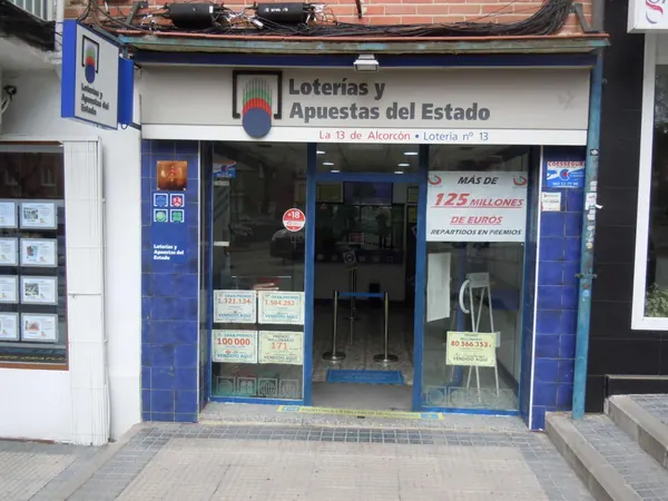 Imagen del punto de venta de Lotería