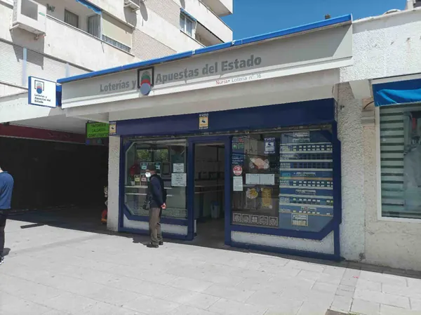 Imagen del punto de venta de Lotería