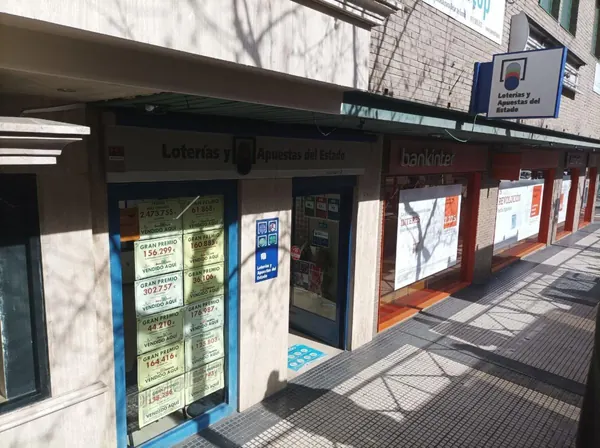 Imagen del punto de venta de Lotería
