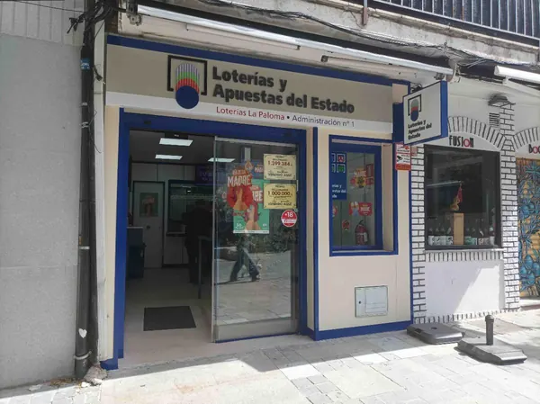 Imagen del punto de venta de Lotería