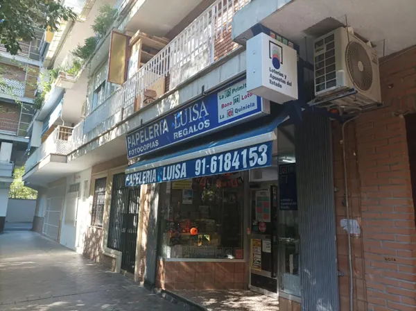 Imagen del punto de venta de Lotería