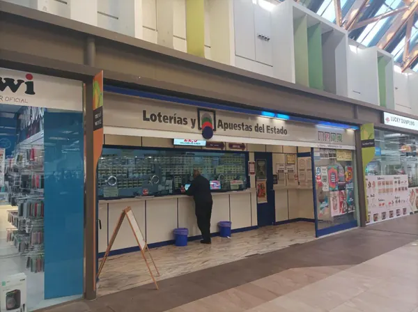 Imagen del punto de venta de Lotería