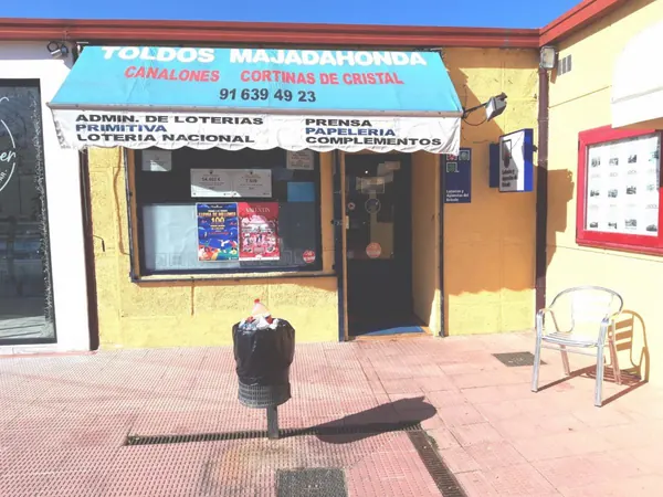 Imagen del punto de venta de Lotería