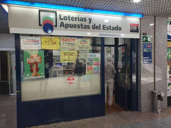 Imagen del punto de venta de Lotería